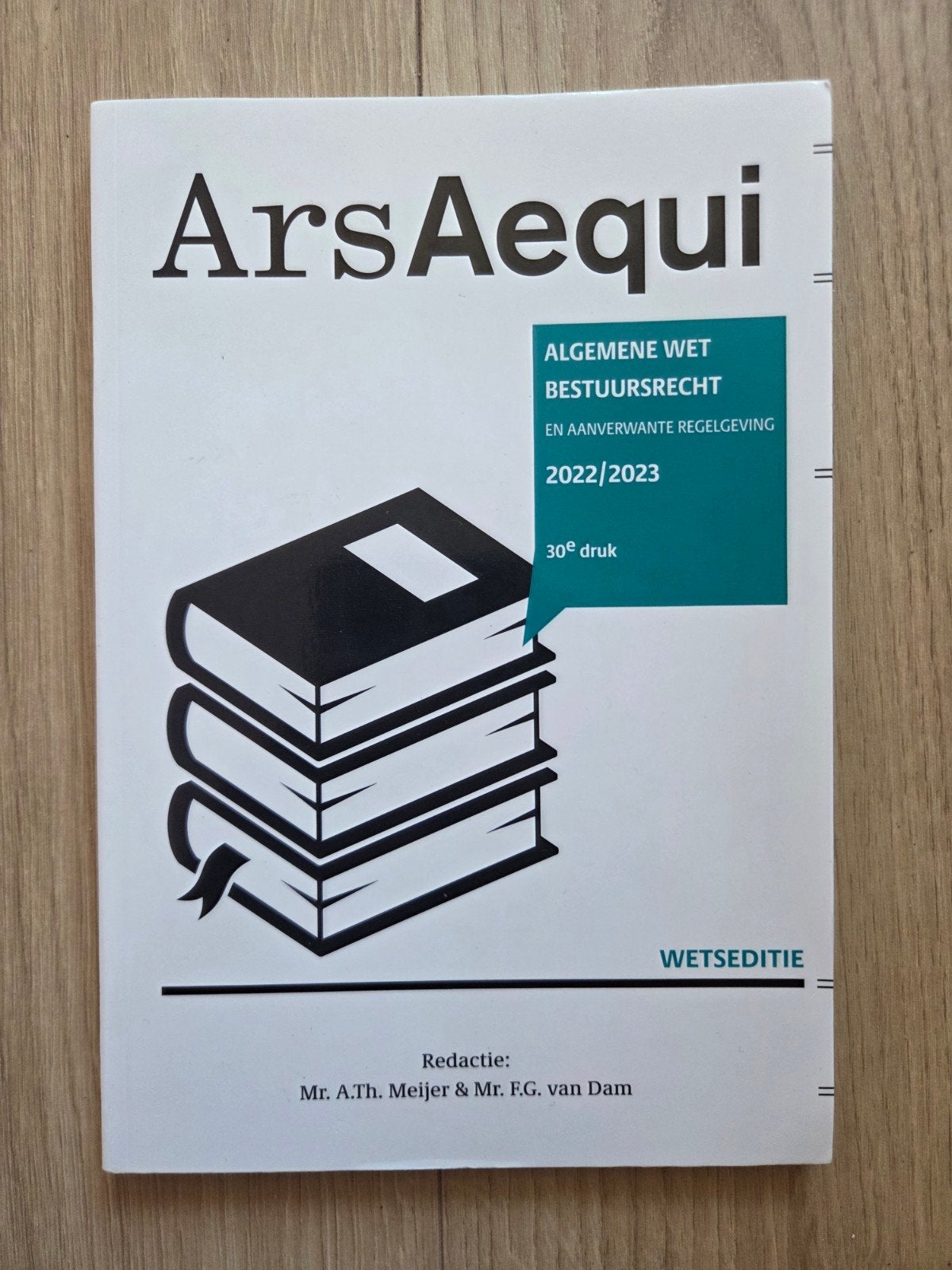 Ars Aequi Algemene Wet Bestuursrecht 2022/2023, Ophalen of Verzenden, Alpha, Zo goed als nieuw, WO