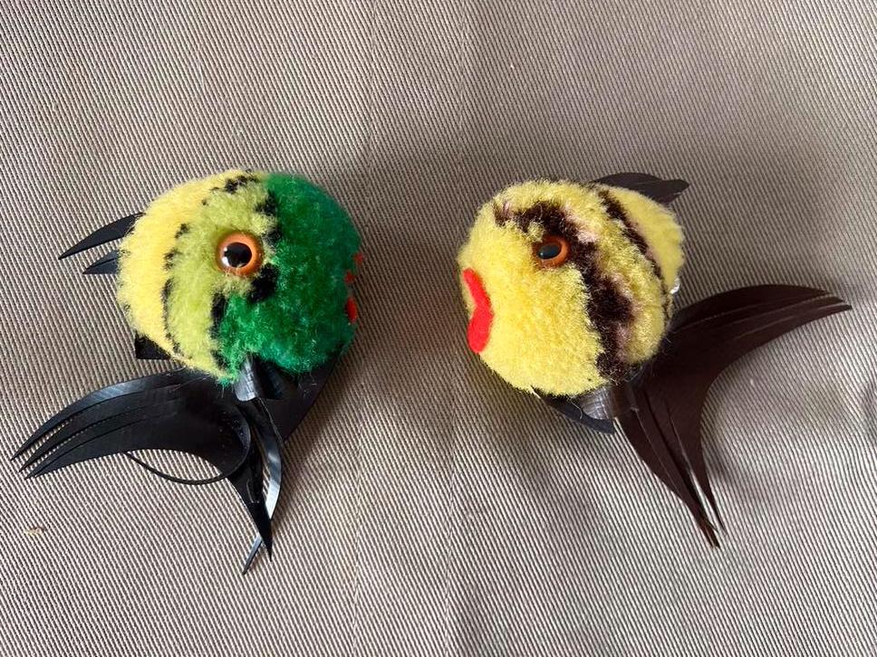 Steiff wolminiatuur, vissen, prijs is per stuk, Ophalen of Verzenden, Zo goed als nieuw