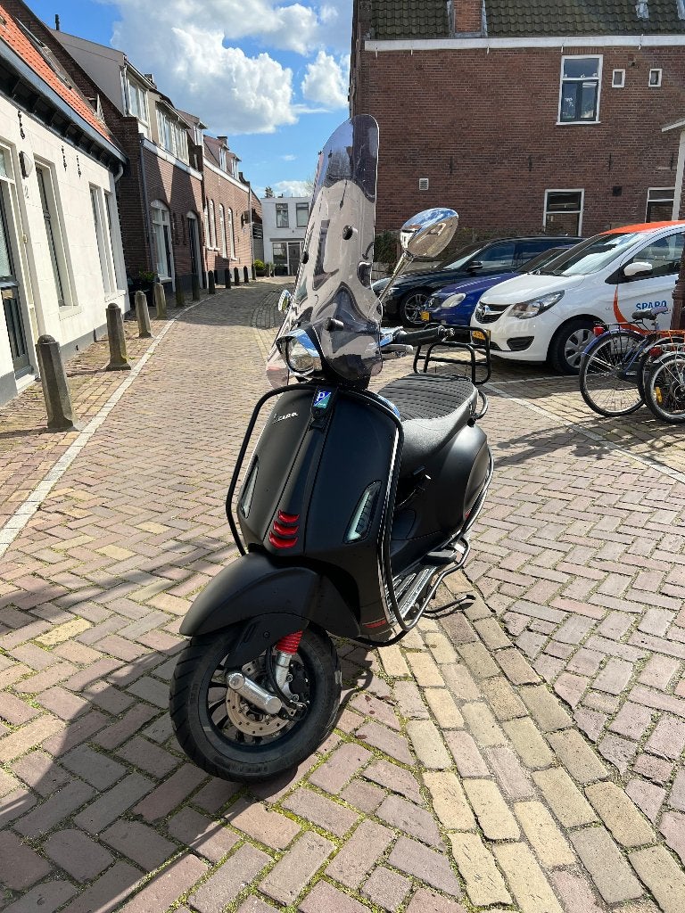 Vespa Sprint 2021 Blauw Kenteken, Fietsen en Brommers, Ophalen, Gebruikt, Overige modellen, Benzine