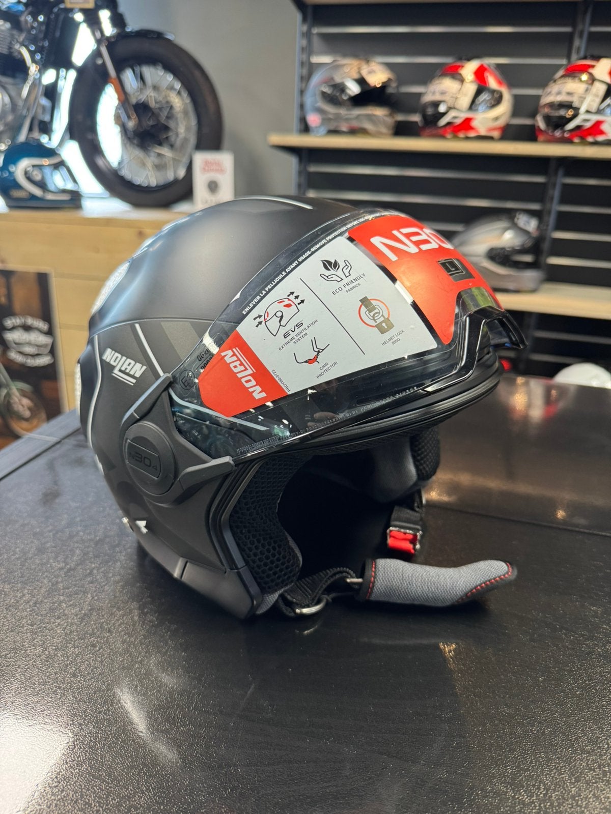 Nolan otor/scooter helm, Nieuw met kaartje, Nolan, Jethelm, Ophalen of Verzenden