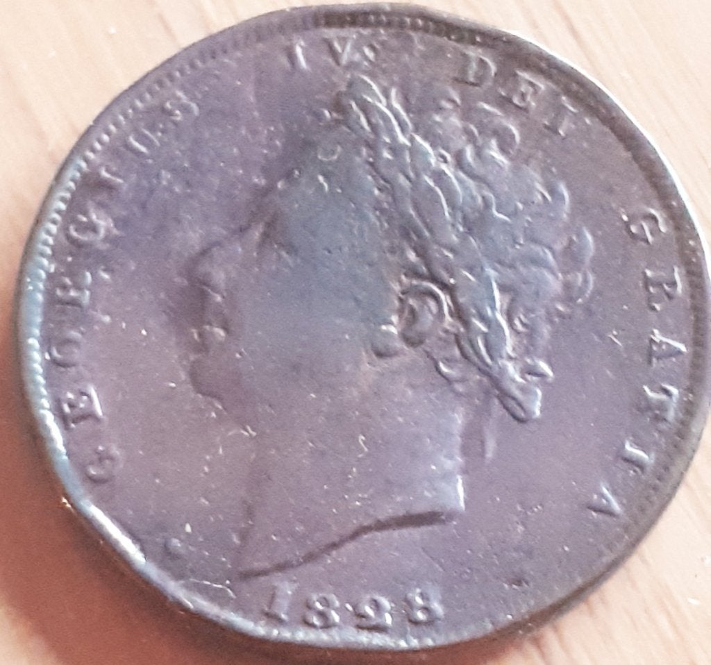 UNITED KINGDOM / FARTHING 1828 KM 697, Ophalen of Verzenden, Overige landen, Losse munt