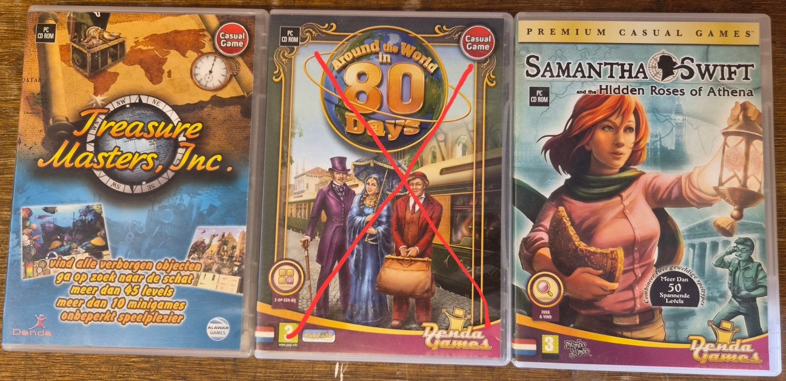 nog 5 pc-cd rom spellen, Ophalen of Verzenden