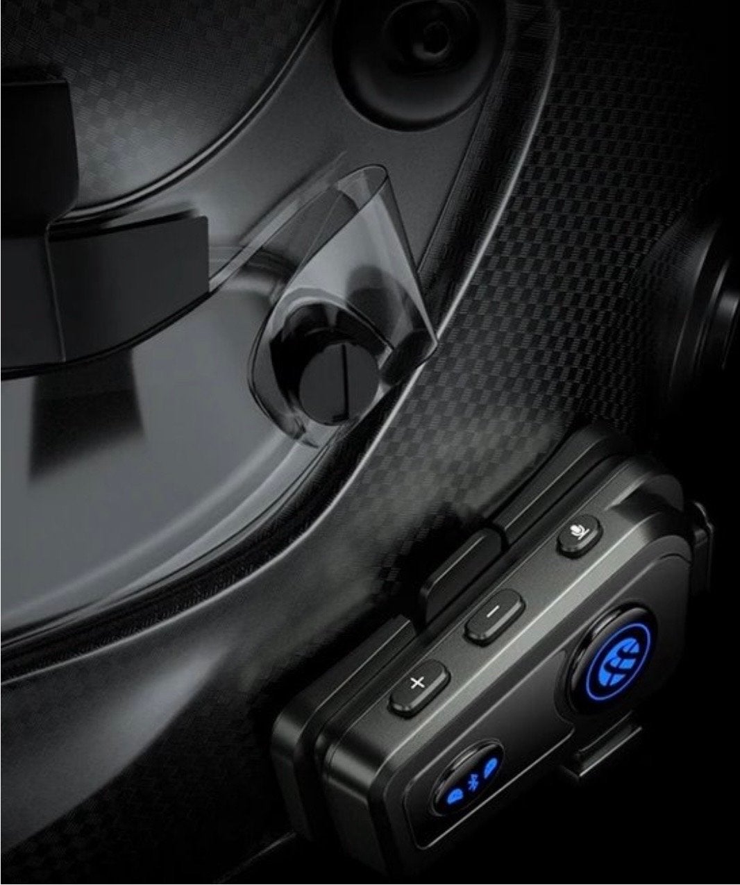 Bluetooth Intercom voor Motor- en Scooterhelm - Goed Geluid, Motoren, Ophalen, Zo goed als nieuw
