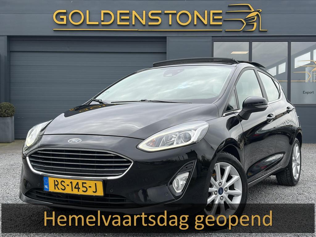 Ford Fiesta 1.0 EcoBoost Titanium 2e Eigenaar,Pano,Camera,Na, Auto's, Ford, Bedrijf, Te koop, Fiësta, ABS, Achteruitrijcamera