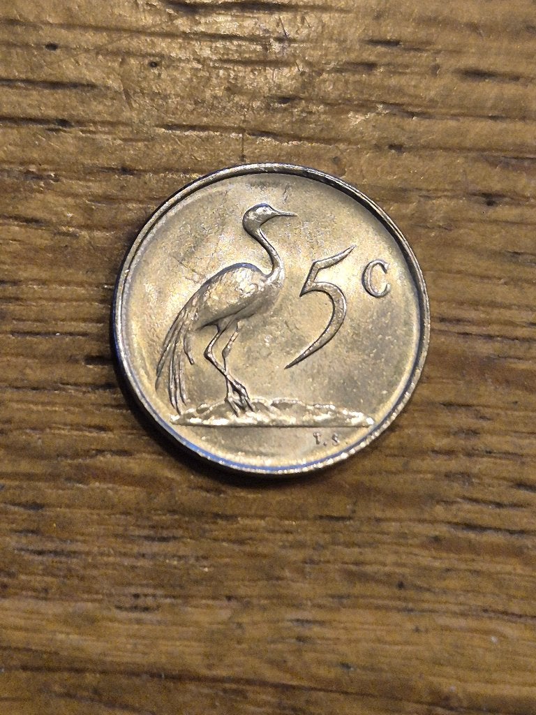 Zuid-Afrika - 5 Cent 1971, Ophalen of Verzenden, Zuid-Afrika