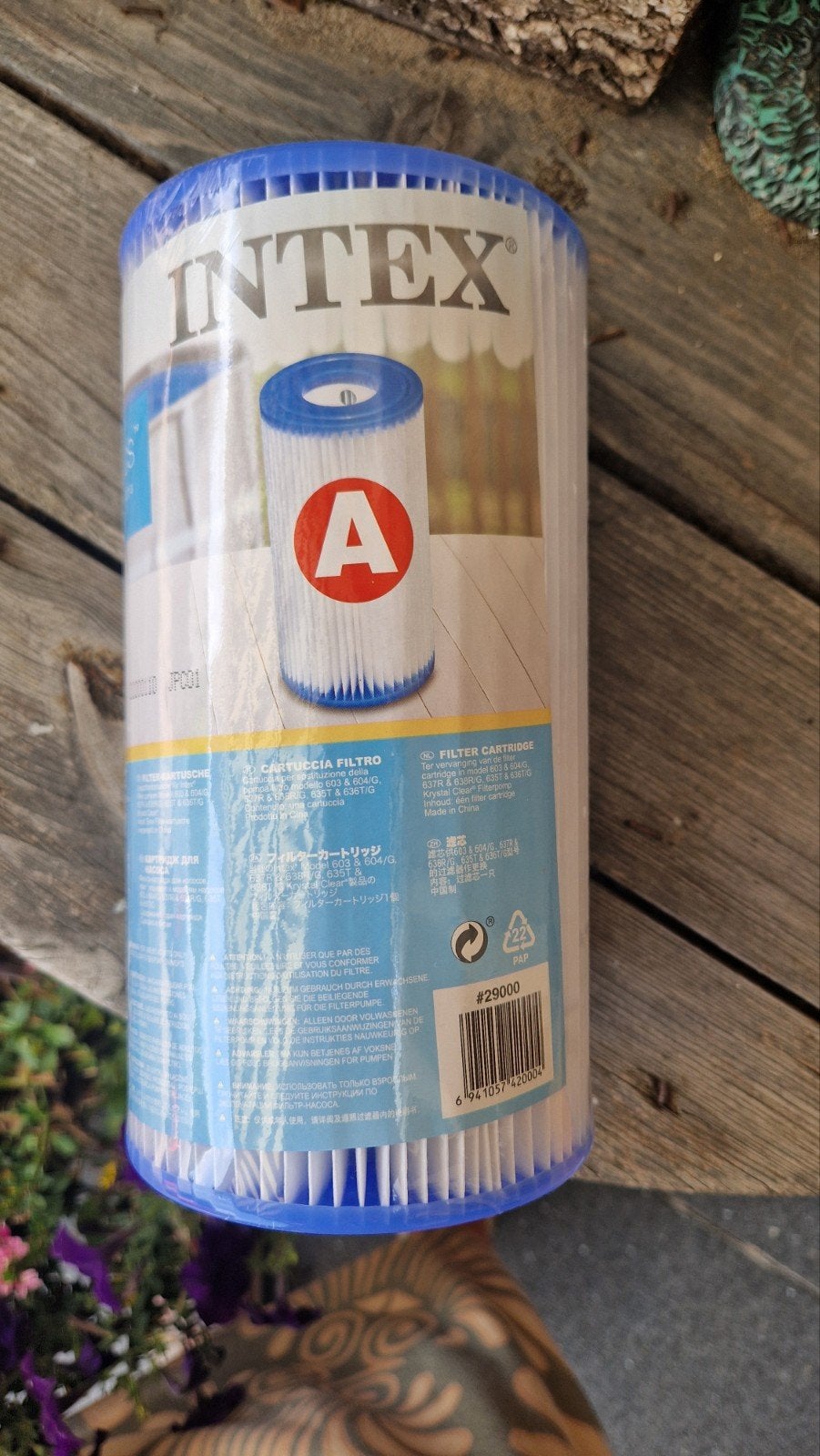 Intex Krystal Clear Filter Cartridge Type A, Tuin en Terras, Ophalen, Nieuw, Filter