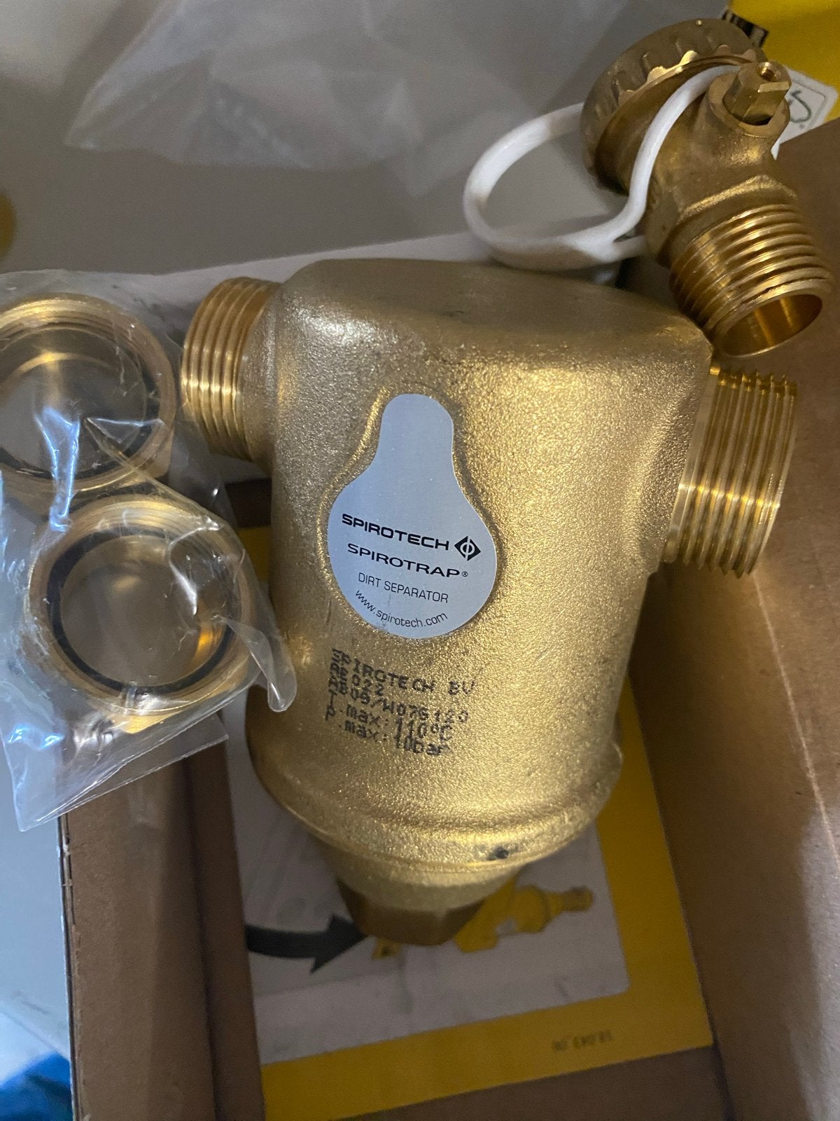 SpiroTech vuilafscheider - Nieuw in doos, Ophalen, Nieuw, Overige typen