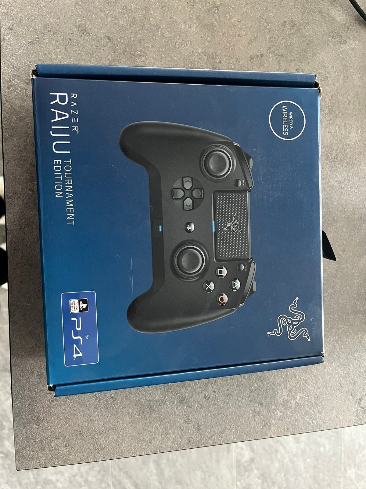 Ps4 razer raiji tournament edition controller, Ophalen of Verzenden, Zo goed als nieuw, Controller