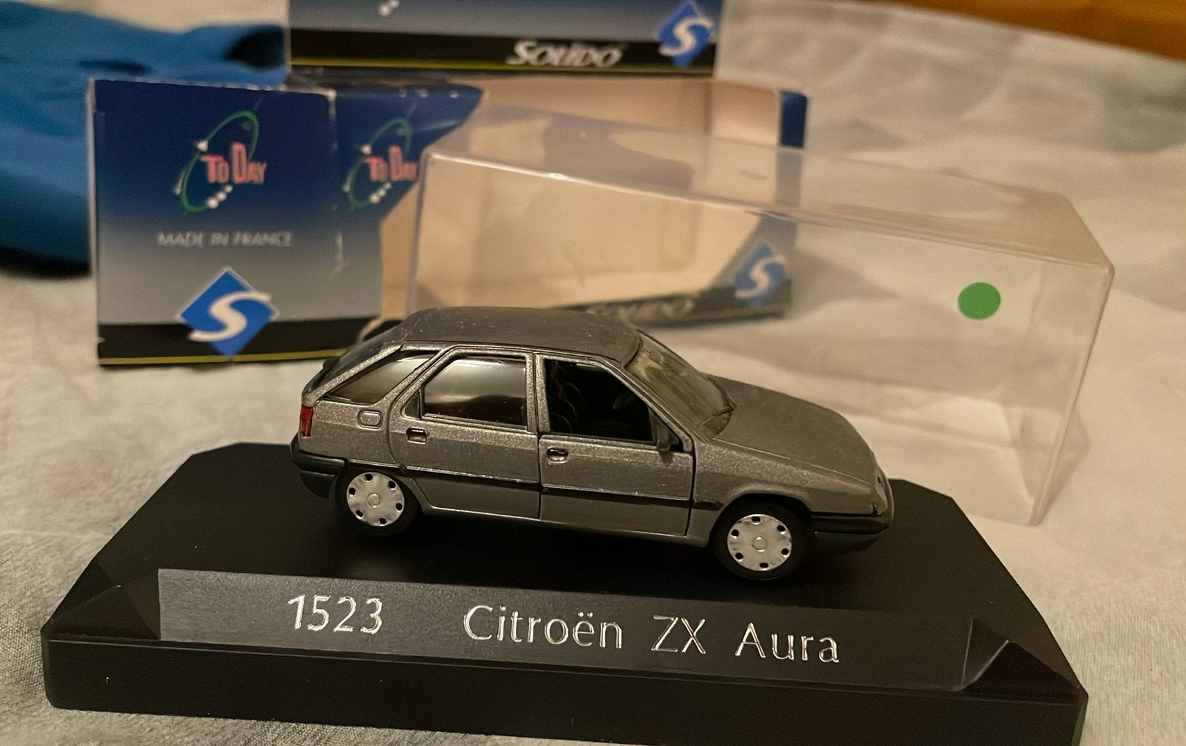 Citroën ZX aura 1:43, Ophalen of Verzenden, Zo goed als nieuw, Auto, Solido
