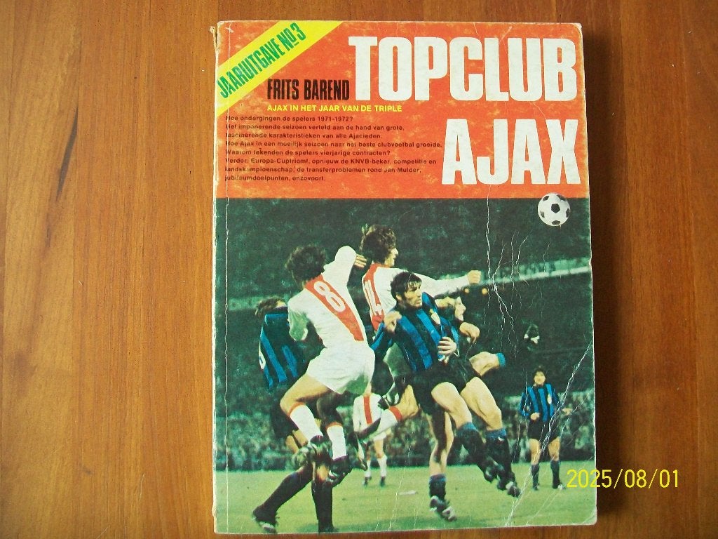 Topclub Ajax - Jaarboek no 3 ( Frits Barend), Verzenden, Gebruikt, Ajax, Boek of Tijdschrift