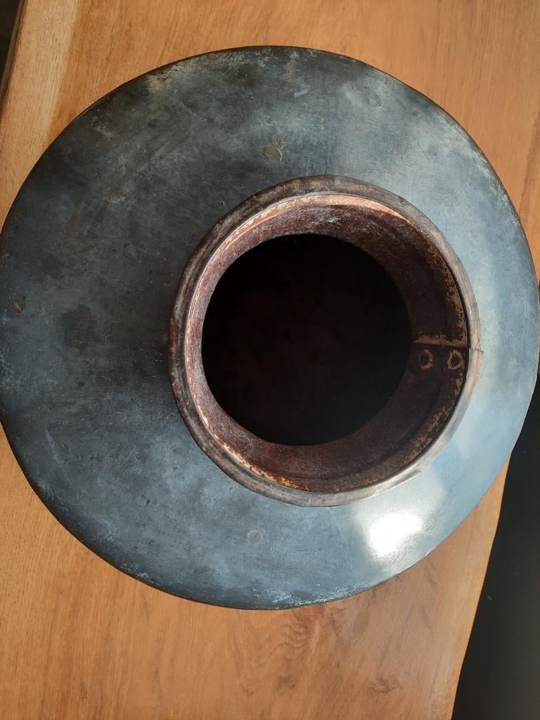 Oude Indische waterkruik / olievat / vaas - Decoratief, Antiek en Kunst, Ophalen of Verzenden