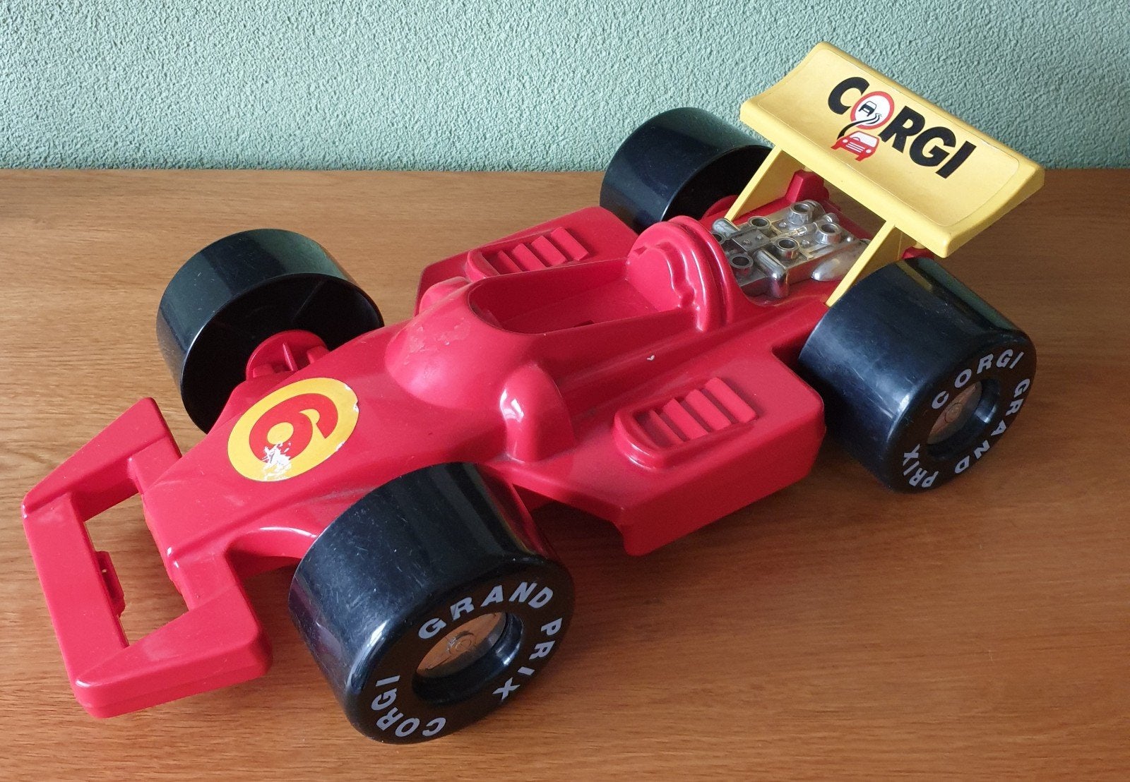 Vintage Corgi Grand Prix Carry Case (1986) – Formule 1, Ophalen of Verzenden, Gebruikt