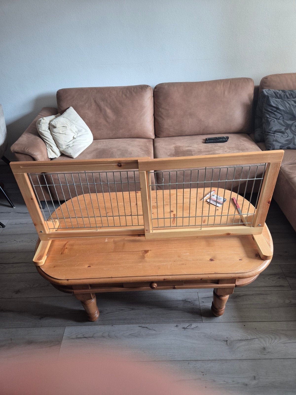 afzetting  binnen  huis, Ophalen, Zo goed als nieuw, Blauw, Hout
