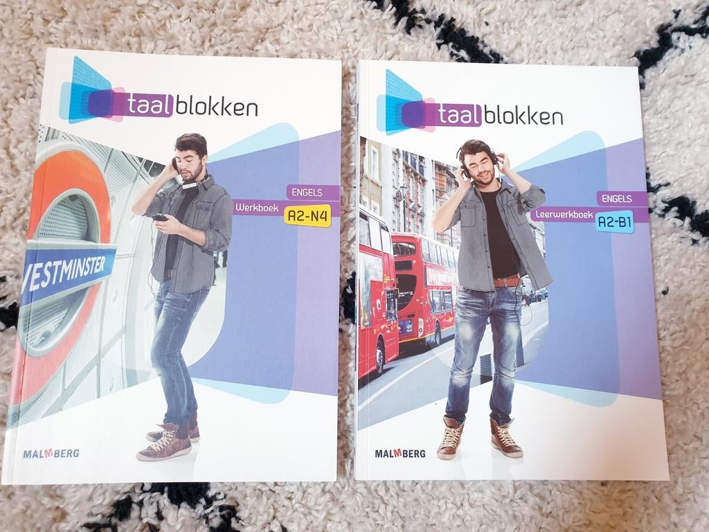 Malmberg 2x Taalblokken Engels MBO niveau 3 en 4, Engels, Malmberg, Nieuw, Ophalen of Verzenden