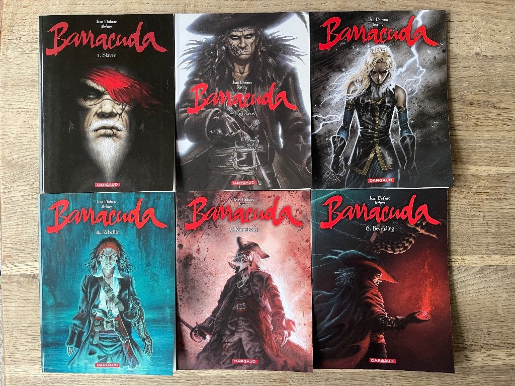 Stripserie Barracuda (Jérémy / Dufaux) SC 1e druk, Boeken, Ophalen, Complete serie of reeks, Nieuw, Jérémy / Dufaux