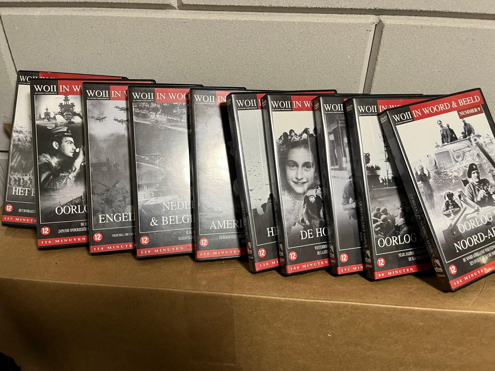 WOII in Woord & Beeld DVD collectie - 20 DVD's, Ophalen, Nederlands, Zo goed als nieuw, Politiek of Geschiedenis