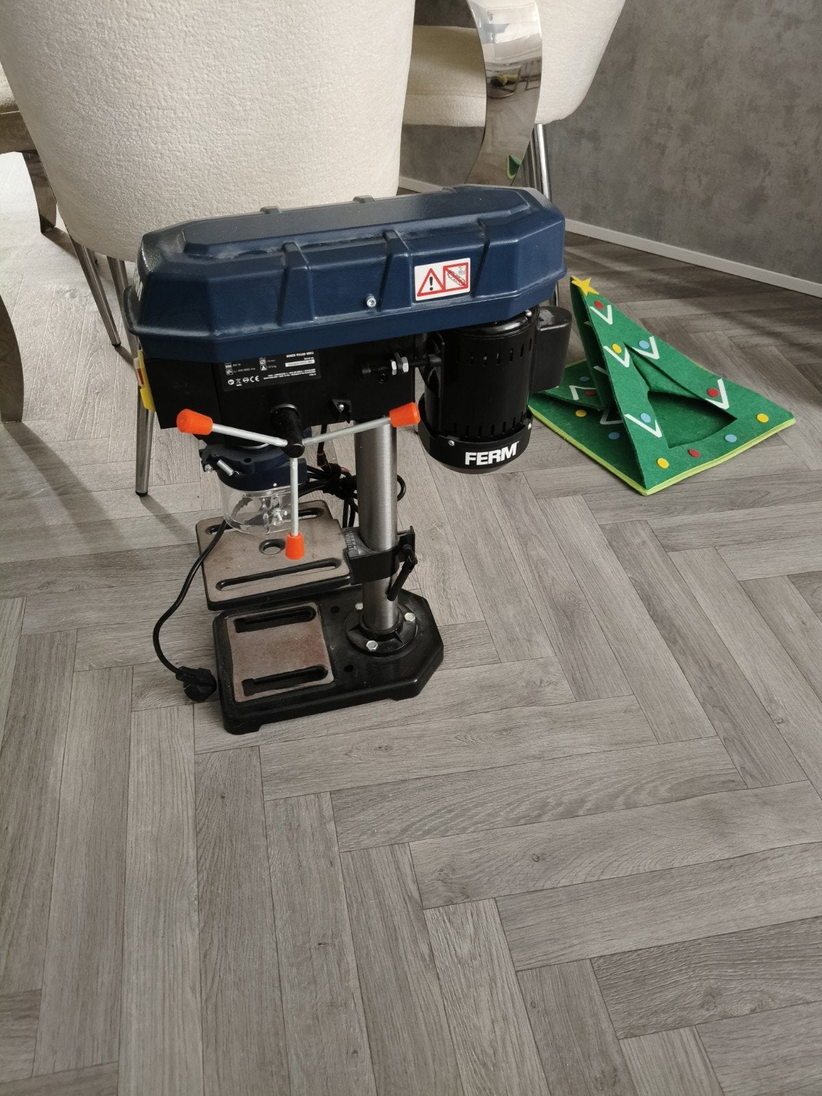 Ferm Kolomboormachine TDM1027 - Zo goed als nieuw, Ophalen, Zo goed als nieuw, Minder dan 400 watt, Kolomboormachine