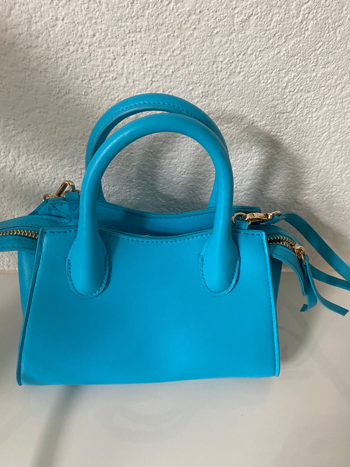 Kleine handtas, turquoise, nieuw, Ophalen, Blauw, Handtas