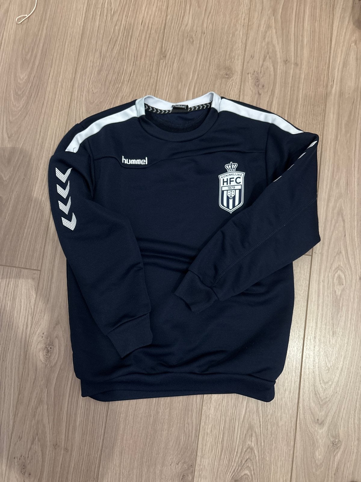 Hummel HFC Haarlem Trui Maat 140, Ophalen of Verzenden, Gebruikt, Jongen of Meisje, Trui of Vest