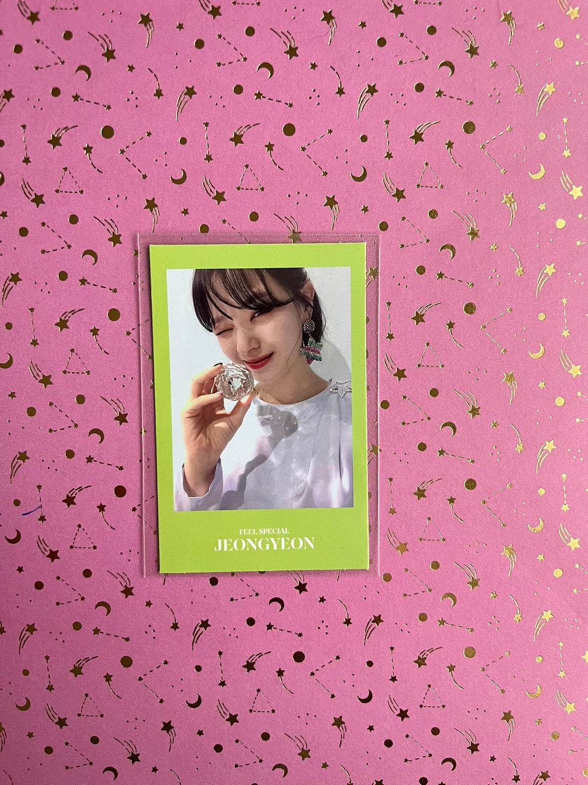 Twice Jeongyeon Feel Special Photocard, Ophalen of Verzenden, Zo goed als nieuw, Foto of Kaart