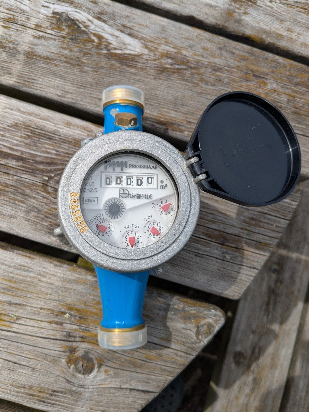 Z.g.a.n. watermeter - Presikhaaf / Wehrle, Ophalen of Verzenden