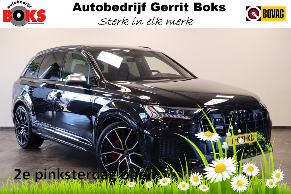 Audi Q7 4.0 TFSI SQ7 quattro ACC B&O Trekhaak 507PK Luchtver, Auto's, Audi, Automaat, 2175 kg, Gebruikt, Adaptive Cruise Control