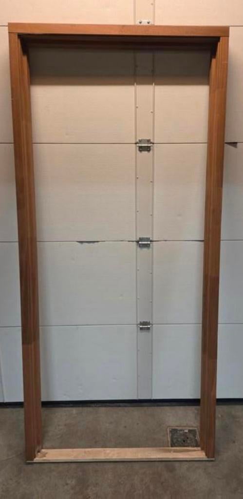 Hardhout A-profiel buiten deur kozijnen nieuw., 80 tot 100 cm, 215 cm of meer, Nieuw, Ophalen of Verzenden