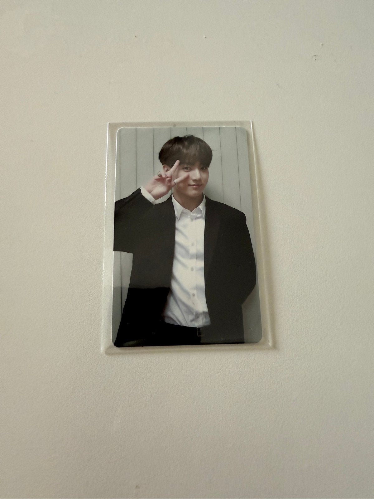 BTS Jungkook memories 2018 dvd photocard, Ophalen of Verzenden, Zo goed als nieuw