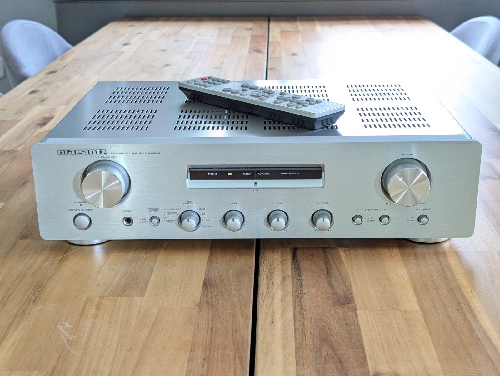 Marantz PM6002 Versterker - Super!, Ophalen of Verzenden, Zo goed als nieuw, Marantz
