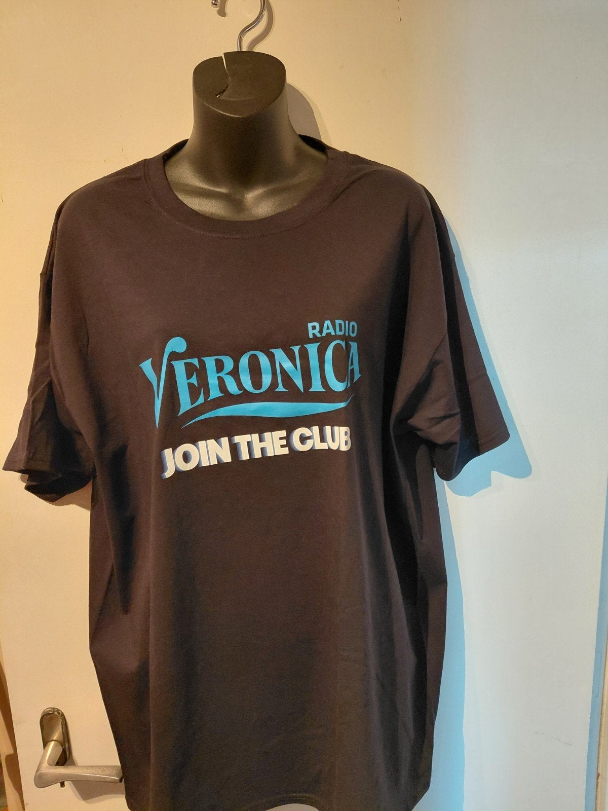 shirt Radio Veronica join the club, Kleding | Heren, T-shirts, Verzenden, Nieuw, Maat 56/58 (XL), Zwart