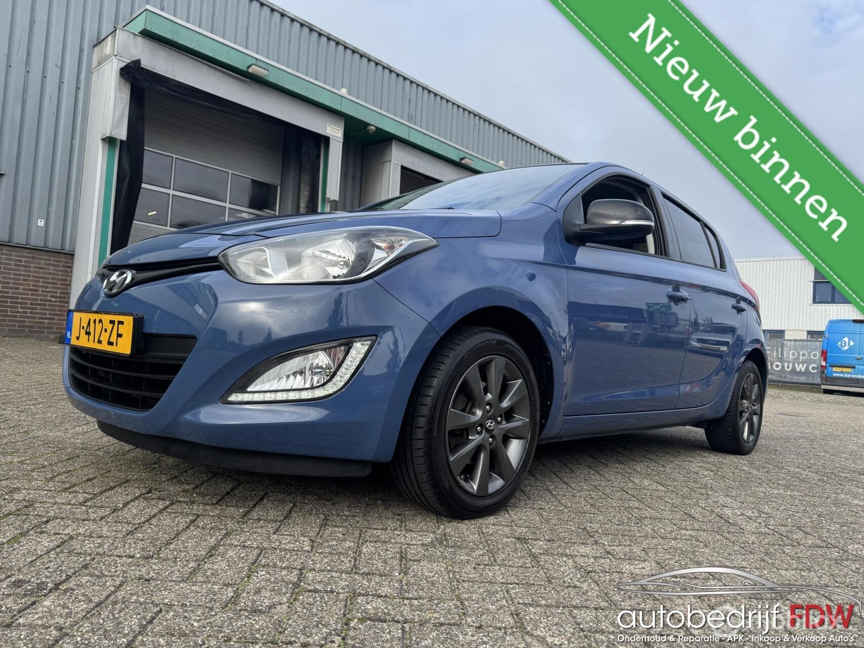 Hyundai i20 1.2/AIRCO/LM VELGEN/CUIRSE CONTRO/PARK SENSOR/, Euro 5, 450 kg, Gebruikt, 31 €/maand