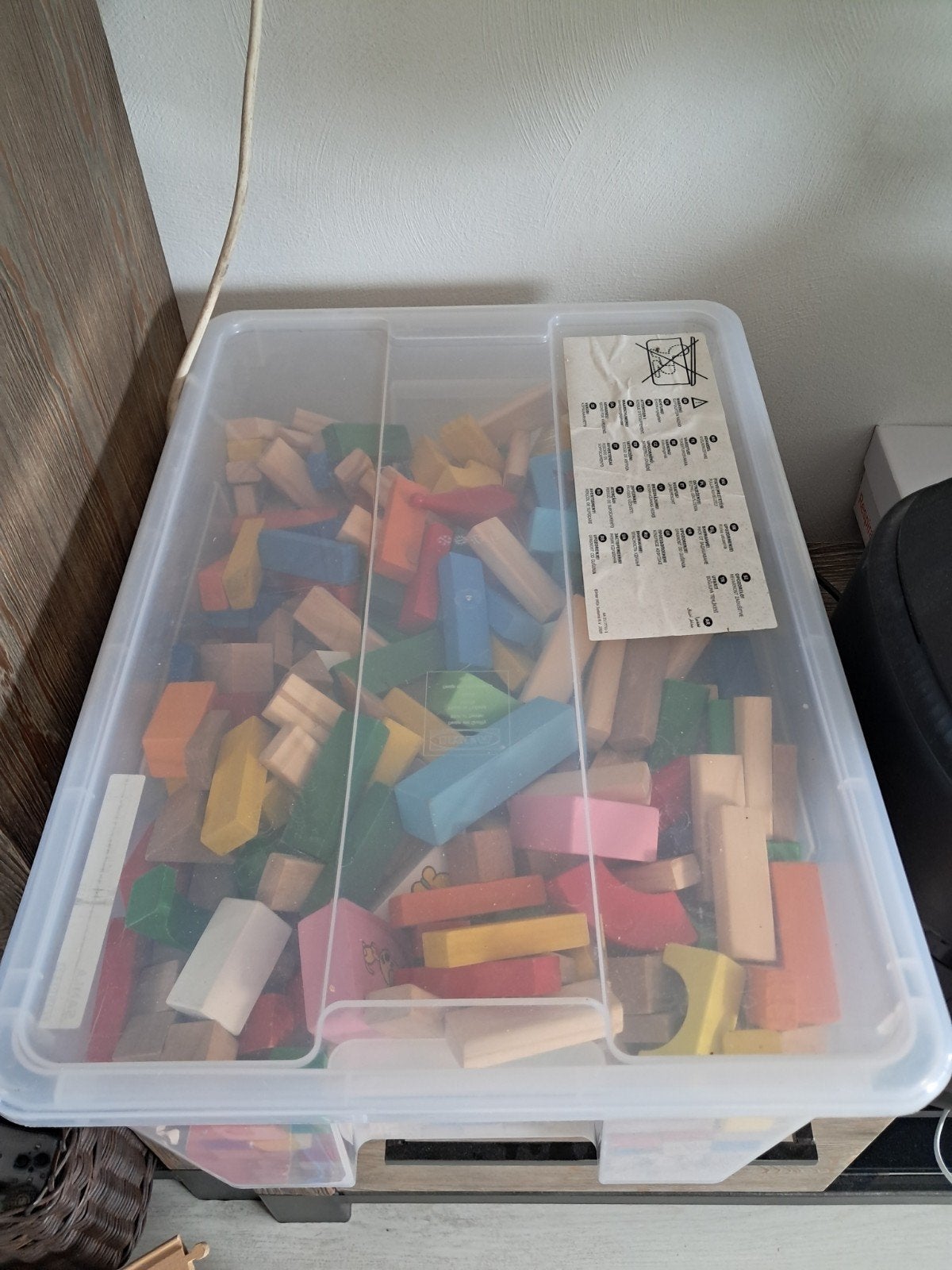 Blokken, Ophalen, Zo goed als nieuw