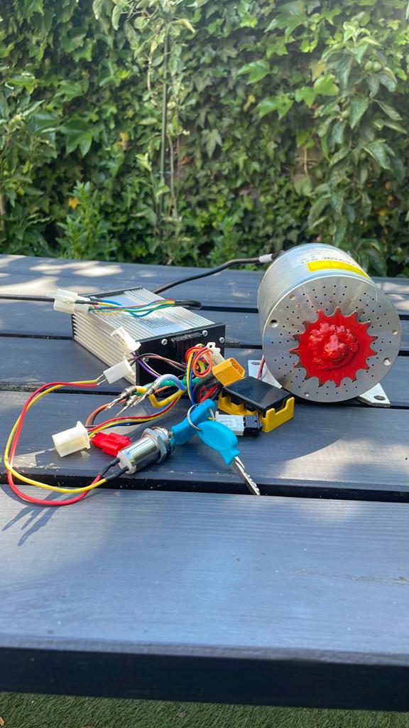 Motor en controller kit, Ophalen, Gebruikt