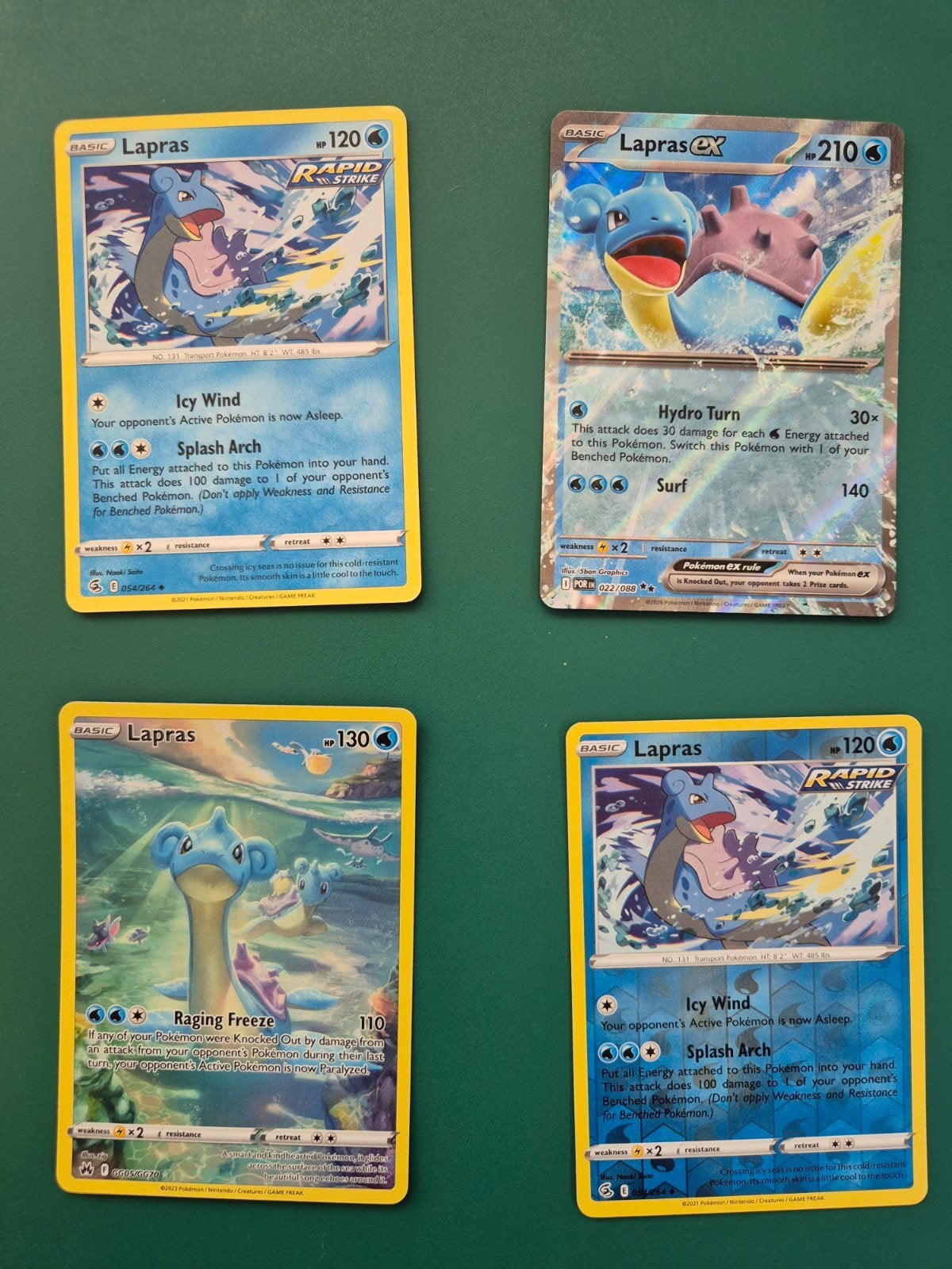 Lapras Kaarten (Pokémon), Ophalen of Verzenden