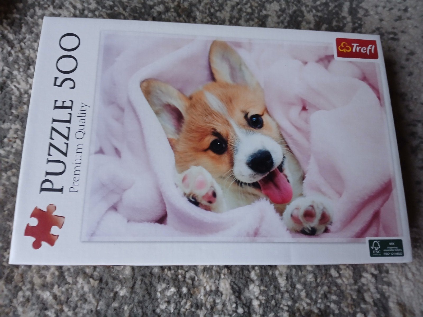 Leuke legpuzzel 500 stukjes met puppy - Trefl, Ophalen of Verzenden
