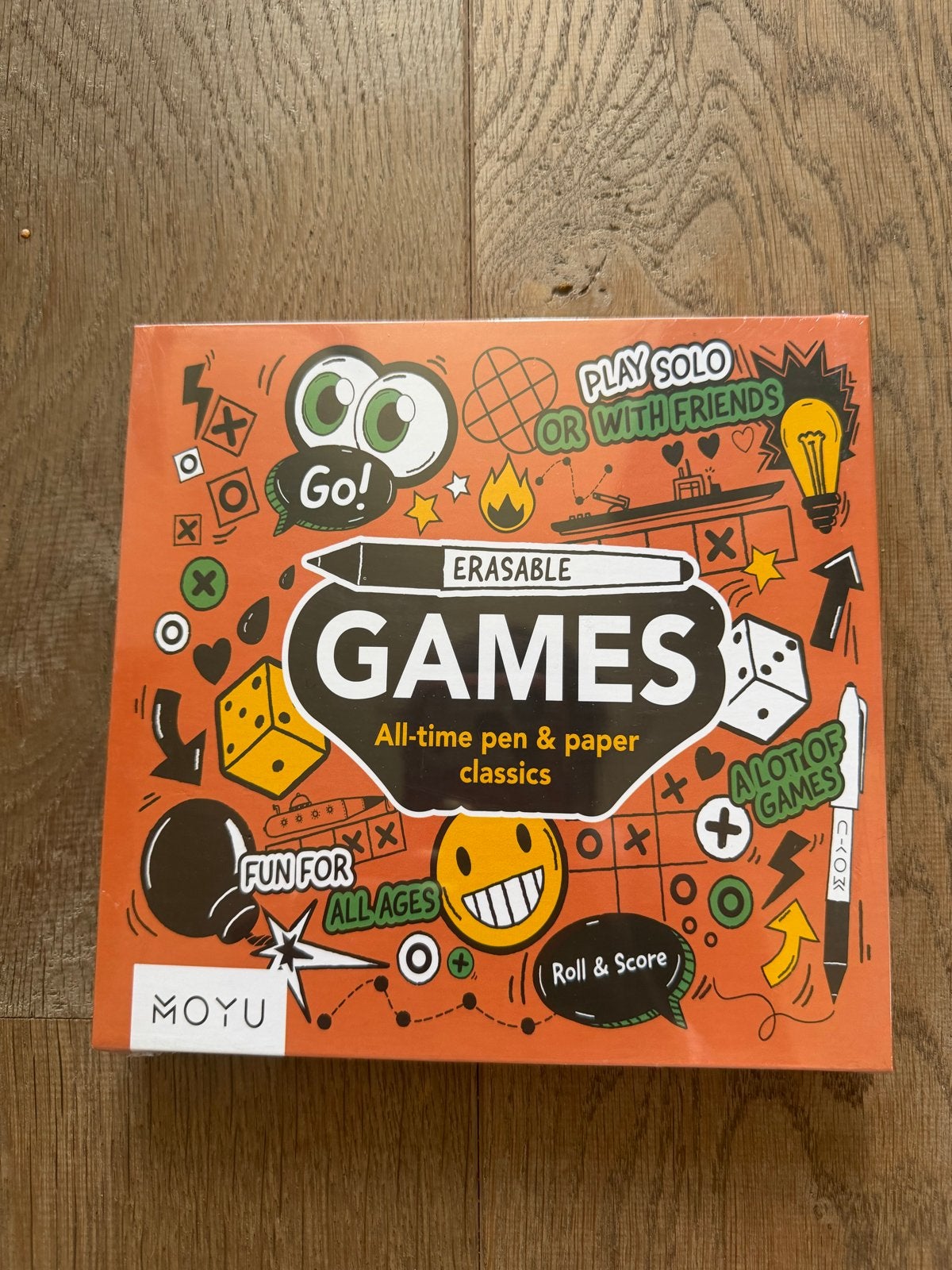 MOYU Gamebox: Eindeloos speelplezier, uitwisbaar & duurzaam!, Ophalen of Verzenden, Nieuw
