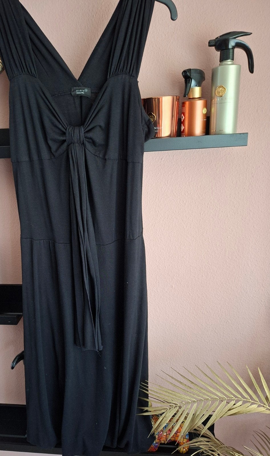 Zwarte zomerjurk Studio Anneloes maat XL, Studio Anneloes, Zwart, Maat 46/48 (XL) of groter, Ophalen of Verzenden