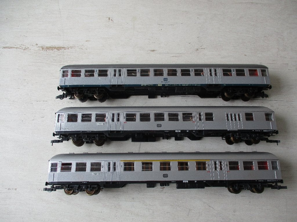 Roco Silberlingen 3x, Gelijkstroom, Wagon, Ophalen of Verzenden, Zo goed als nieuw