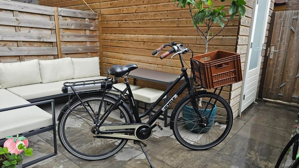 Transportfiets met Krat - Ideaal voor de stad, Ophalen of Verzenden, Gebruikt, Overige merken