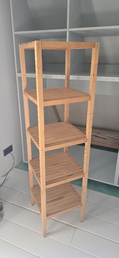 IKEA houten rack, Ophalen, Gebruikt