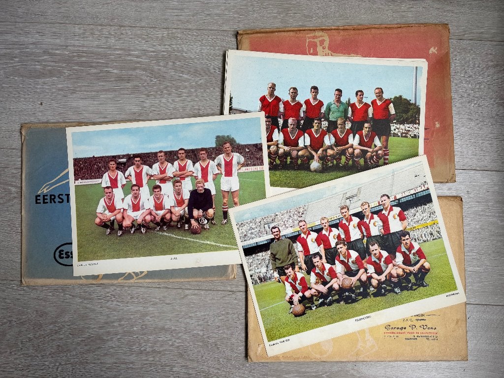 Voetbalplaten 1958/1959, Ophalen of Verzenden, Zo goed als nieuw, 1940 tot 1960, Prent