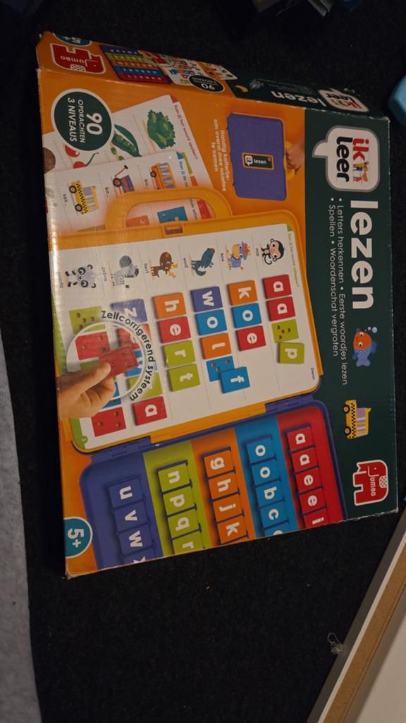Jumbo Ik Leer Lezen - Educatief Spel voor Kinderen, Kinderen en Baby's, Speelgoed | Educatief en Creatief, Ophalen, Zo goed als nieuw