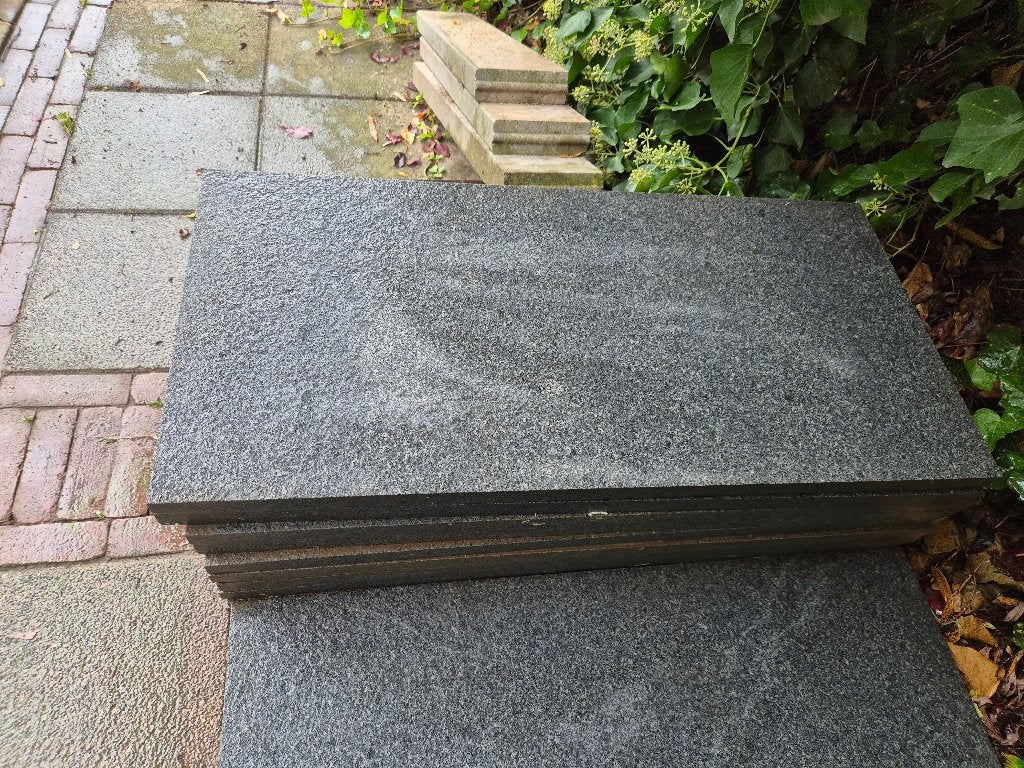 granieten tuintegels, natuursteen tegels, Ophalen, Nieuw, 5 tot 10 m², Natuursteen
