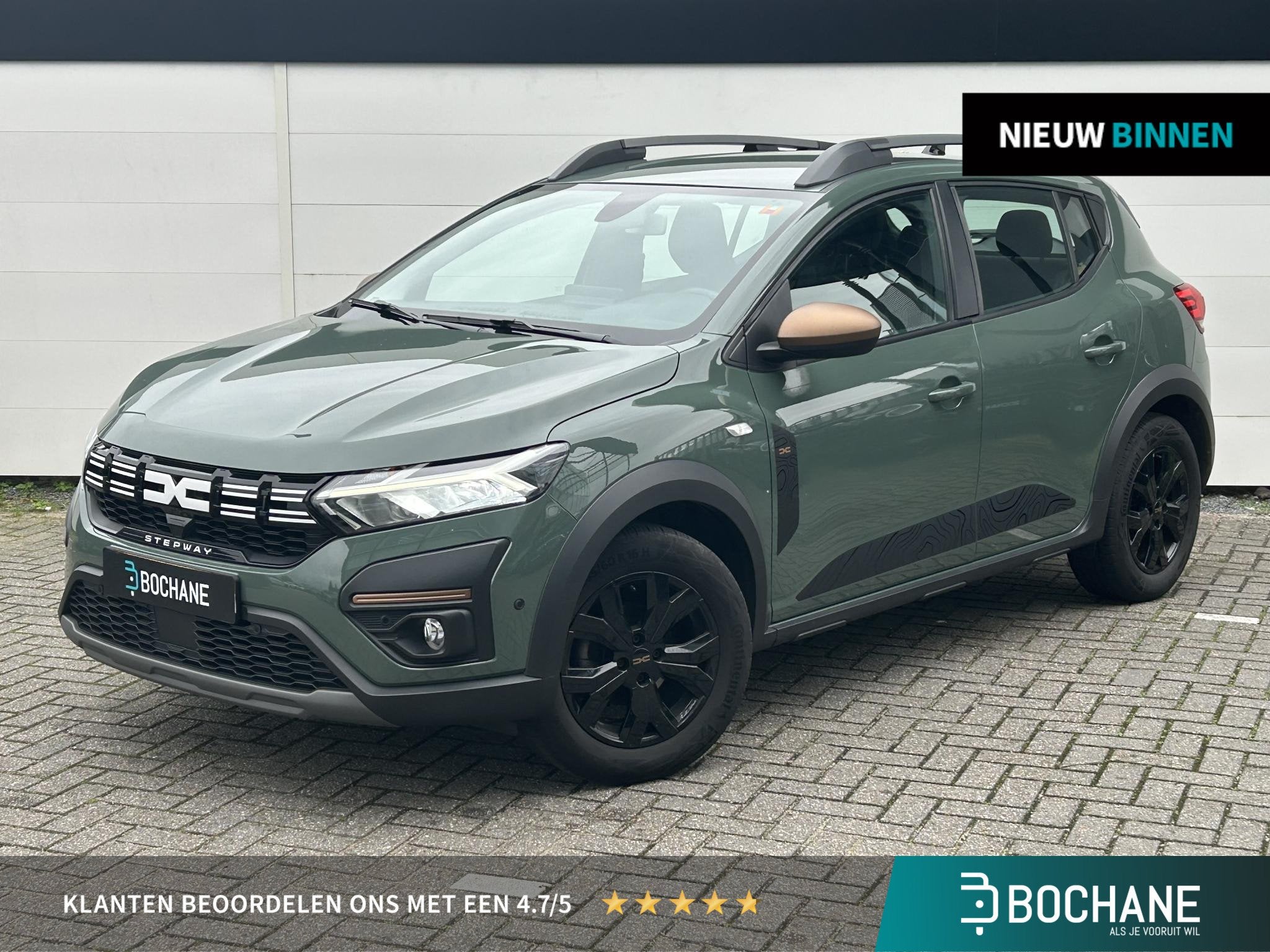 Dacia Sandero Stepway 1.0 TCe 100 ECO-G Up&Go | Navigatie |, Auto's, Gebruikt, Met garantie (alle), 610 kg, Origineel Nederlands