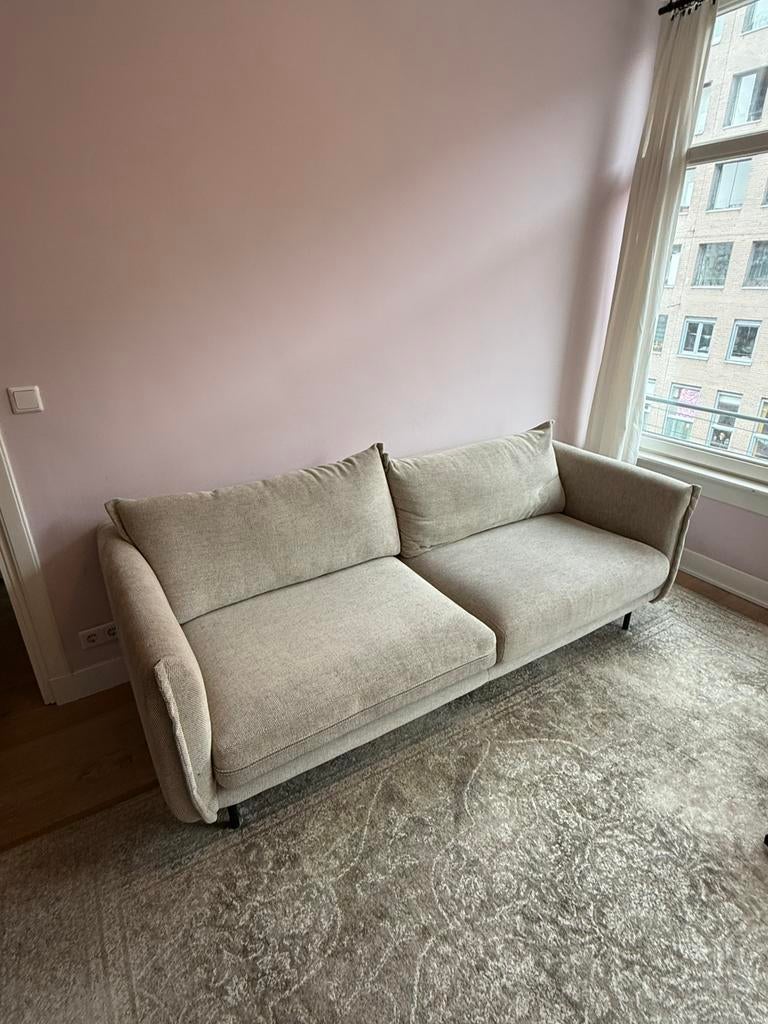 Fonq bank, Ophalen, Zo goed als nieuw, 75 tot 100 cm, Tweepersoons