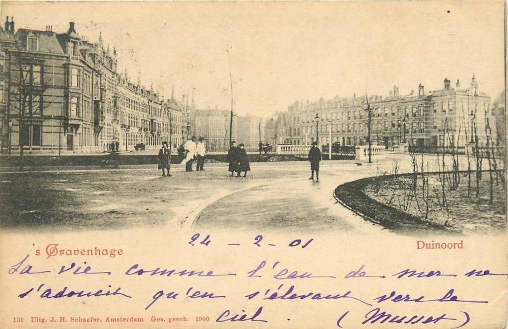 388-223-015 Den Haag Duinoord, Verzenden, Voor 1920, Zuid-Holland