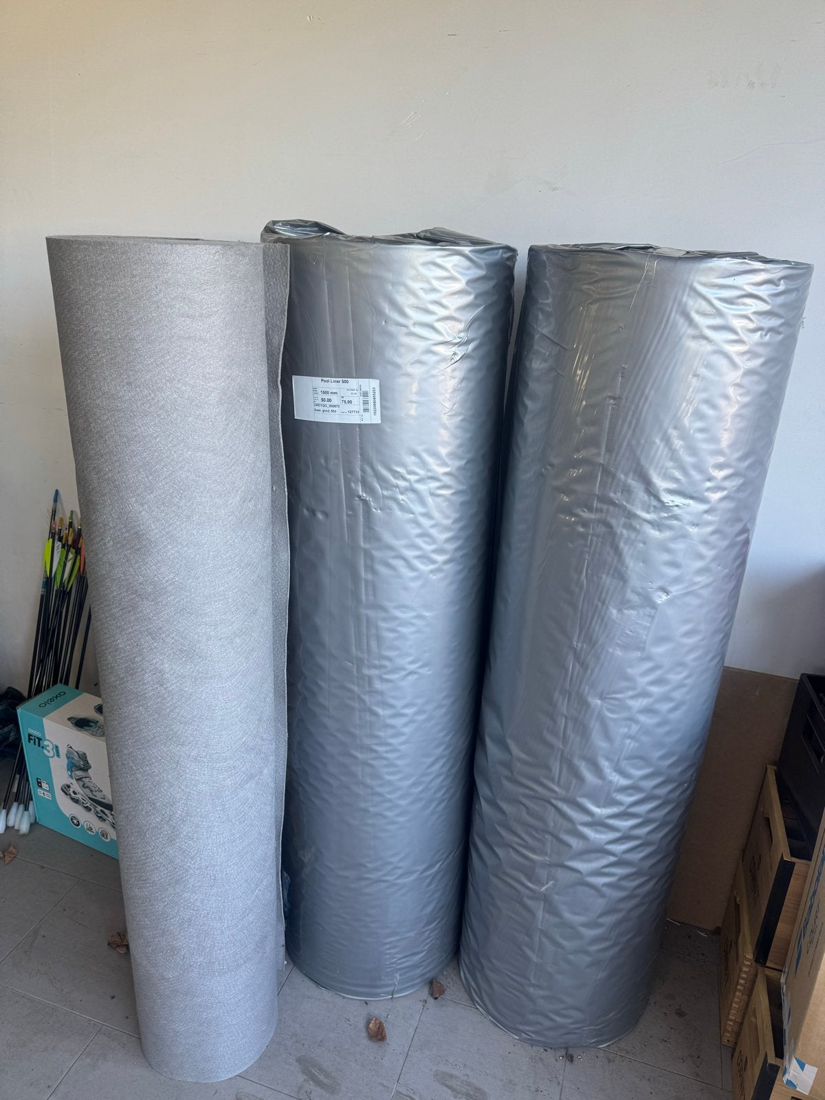 Pool Liner 500 - Zwembadfolie 1500mm x 50m, Overige typen, Nieuw, Minder dan 200 cm, 400 cm of meer