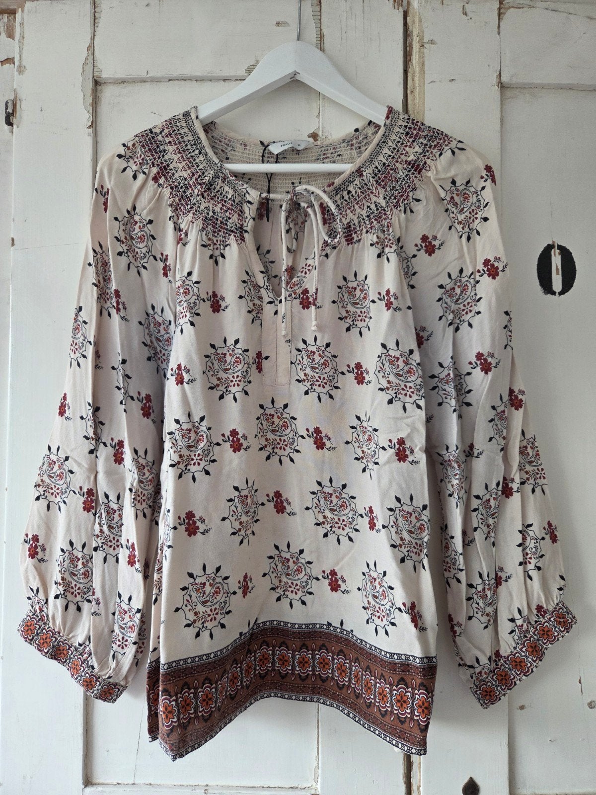 zgan PIGALLE blouse xl, Ophalen, Zo goed als nieuw, Maat 46/48 (XL) of groter, Blauw