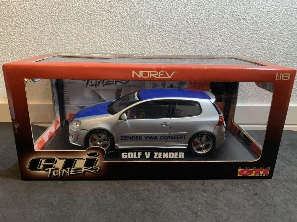 Volkswagen Golf 5 V Zender, Hobby en Vrije tijd, Modelauto's | 1:18, Nieuw, Auto, Norev, Ophalen of Verzenden
