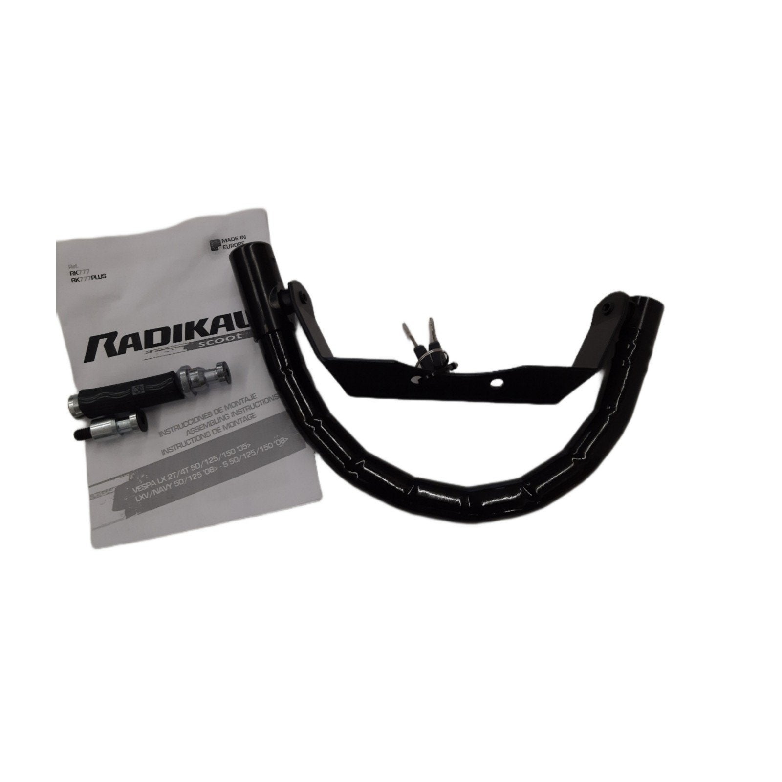 Antirobos Stuurslot Vespa S/Lx/Lxv/Et2/Et4 Radikal NIEUW, Ophalen of Verzenden, ., ., .